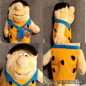 Nanco Fred Flintstone 1990 set of Two